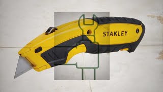 Stanley Retractable Utility Knife STHT10479 [upl. by Nies]