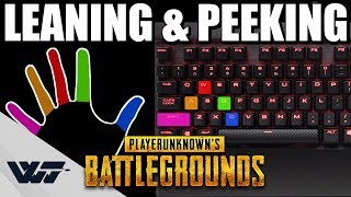 GUIDE How to fluently LEAN amp PEEK Using Q and E in PUBG Keyboard Cam [upl. by Christen590]