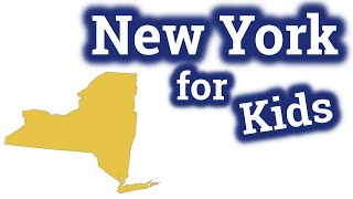 New York for Kids  US States Learning Video [upl. by Yeniar]