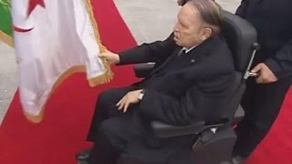 Bouteflika a fait une rare apparition publique jeudi [upl. by Demb]