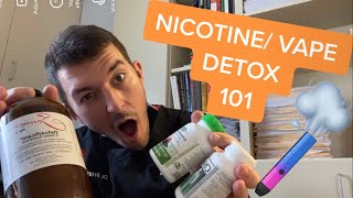 Nicotine Detox Best Supplements [upl. by Nalyt]