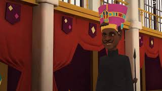 HEBREW ISRAELITE CARTOONS THE STORY OF MOSES PART I [upl. by Ahsimed]