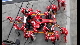 Ferrari F1 Pit Stop Perfection [upl. by Analiese333]