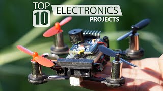 Top 10 DIY Electronics Engineering Projects [upl. by Gensmer]