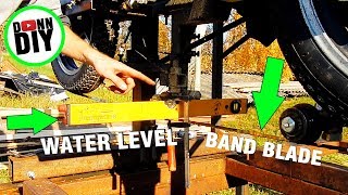 HOW TO Adjust Blade Guides  Band Sawmill Build 29 [upl. by Bussy425]