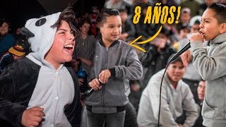 NIÑOS HUMILLANDO A SUS RIVALES EN BATALLAS DE RAP [upl. by Mendie]