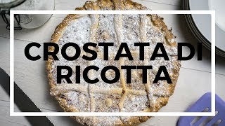 CROSTATA ALLA RICOTTA E CIOCCOLATO buonissima e facilissima [upl. by Ettenna]