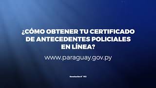 ¿Cómo obtener tu Certificado de Antecedentes Policiales en línea [upl. by Hosea121]