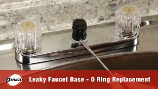 Leaky Faucet Base – ORing Replacement [upl. by Chris]