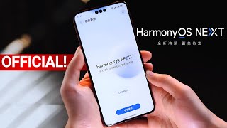 Huawei HarmonyOS NEXT  OFFICIAL LAUNCH [upl. by Eyatnod]