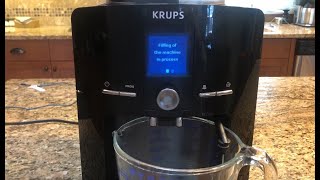 Krups Espresso Machine Water Leak Fix  Flow Meter Fix [upl. by Ahsinwad562]