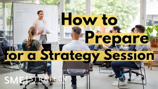 How to Prepare for a Strategic Planning Meeting [upl. by Ahsemik]