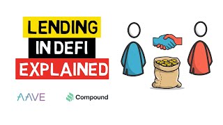 Lending And Borrowing In DEFI Explained  Aave Compound [upl. by Lavine]