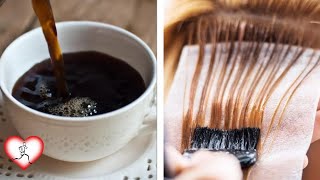 Cómo Teñir el Cabello Naturalmente con Café [upl. by Sualk224]