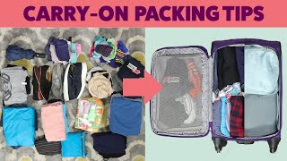 How To Pack A CarryOn Suitcase For A TwoWeek Trip [upl. by Warila228]