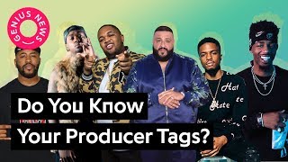 From Metro Boomin to Zaytoven Do You Know Your Producer Tags  Genius News [upl. by Epolulot]