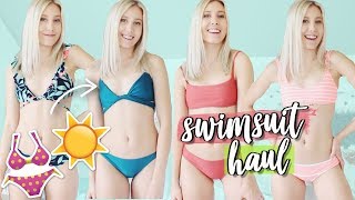 Swimsuit Try On Haul  Swimsuit Collection 2018 [upl. by Fitzger]