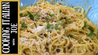 Spaghetti Carbonara  Cooking Italian with Joe [upl. by Nylla4]