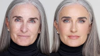 HOW I DO MAKEUP ON MATURE SKIN  Hindash [upl. by Sigler]