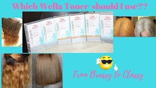 Brassy Orange hair Which Wella Toner should I use [upl. by Okuy583]