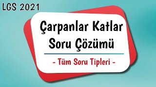 8Sınıf  LGS Matematik  Çarpanlar ve Katlar Soru Çözümü [upl. by Eicats]