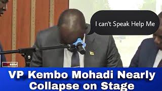 Breaking 😳 Kembo Mohadi Nearly Collapse on Stage [upl. by Pfeffer]