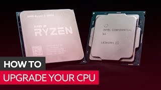 Upgrade your CPU in four simple steps  Processor install [upl. by Aleda]