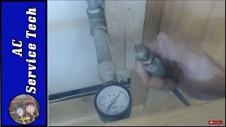 Pressure Testing a Gas Line How to Pressure Test Natural Gas and Propane Lines Correctly [upl. by Maguire]