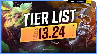 NEW TIER LIST for PATCH 1324 [upl. by Ennalyrehc347]