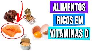 5 Alimentos Ricos Em Vitamina D Essenciais Para Aumentar A Imunidade [upl. by Inami]