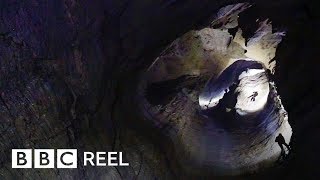 The daring journey inside the worlds deepest cave  BBC REEL [upl. by Nyladnohr]