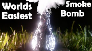 The Easiest Way To Make a Smoke Bomb Ever  Cool Spy Device [upl. by Glantz]