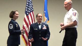 CMSgt Hayes Promotion Ceremony [upl. by Amata923]