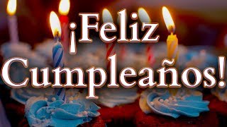 Feliz Cumpleaños Cristiano con letra [upl. by Alasteir]