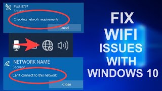 How To Fix WiFi Not Working Issue On Windows 10 [upl. by Izaak82]