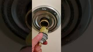 How to remove cover and replace Delta shower valve assembly to fix leak  waterleaky VIDEO 2 OF 2 [upl. by Einnep19]