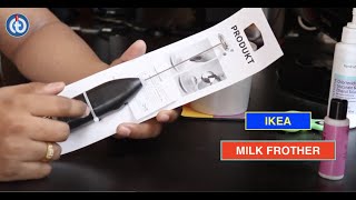 IKEA MILK FROTHER Review amp Battery Installation [upl. by Yup]