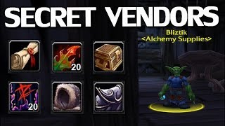 Hidden amp Secret Vendors in WoW Classic [upl. by Pru]