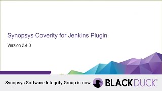 How to Integrate Coverity Static Analysis for Jenkins Plugin  Black Duck [upl. by Ninnahc645]