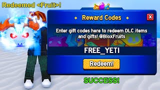 NEW ALL WORKING CODES FOR BLOX FRUITS IN 2025 ROBLOX BLOX FRUITS CODES [upl. by Lehctim]