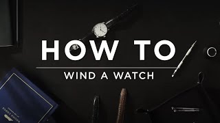 How to correctly wind your automatic IWC watch [upl. by Fedak939]