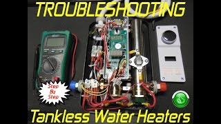 Troubleshooting Tankless Water Heaters In MINUTES  Step By Step [upl. by Auahsoj823]