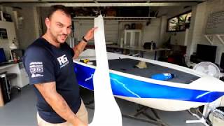 DIY vinyl boat wrap application  Tricks and tips  Racegraphix [upl. by Hawthorn]