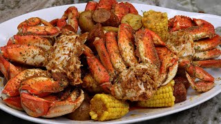 DUNGENESS Crab Boil  Seafood Boil Recipe [upl. by Hanauq769]