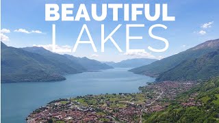 12 Most Beautiful Lakes in the World  Travel Video [upl. by Tiphane376]