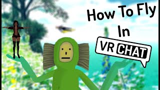 HOW TO FLY IN VRCHAT [upl. by Belita]