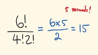 Factorials shortcuts [upl. by Oihsoy]