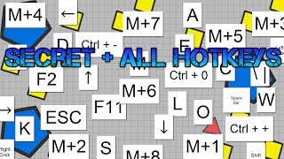 Secret Hotkeys  All Hotkeys in Diepio  Diepio [upl. by Meridel]