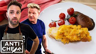 I Tried Making Gordon Ramsay’s Famous Scrambled Eggs Recipe [upl. by Aelsel]