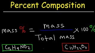 Percent Composition By Mass [upl. by Ajna]